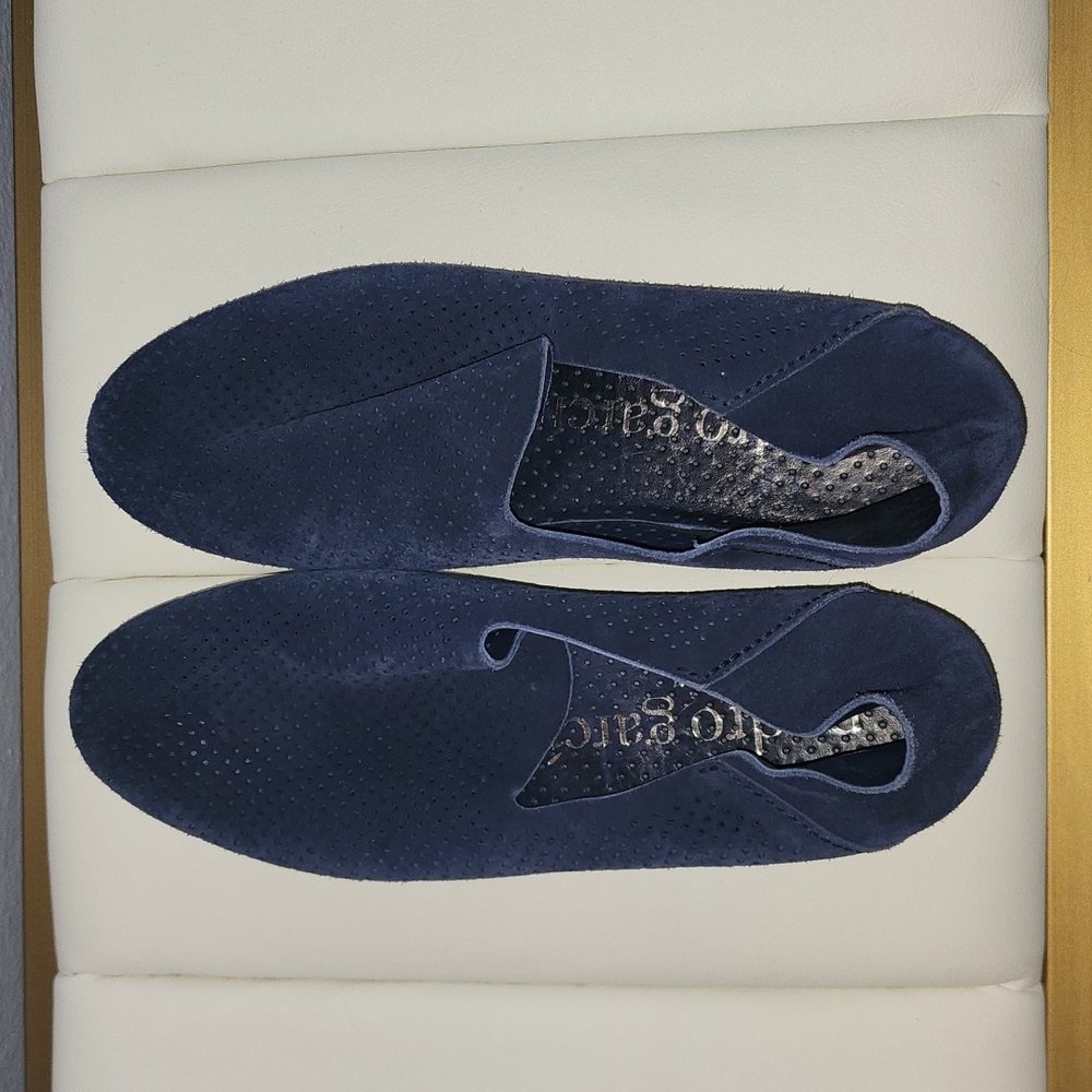 Pedro Garcia Blue Suede Loafers